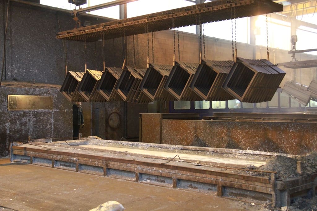 Galvanisation à chaud pour les pièces d'usinage